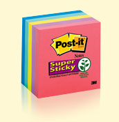 Post-it� Super Sticky Notes
