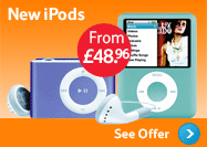 New iPods From £48.96 See Offer