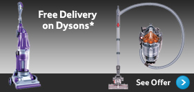 Free Delivery on all Dysons* See Offer 