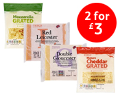 Selected Tesco Cheese Lines >