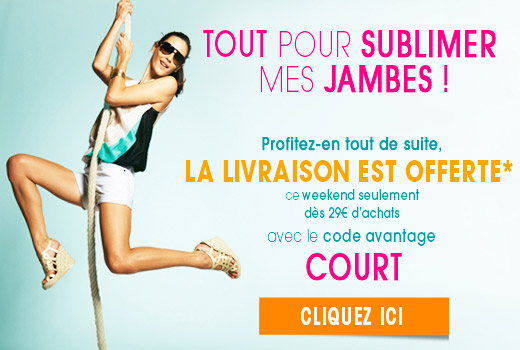 Livraison Offerte avec le code avantage COURT