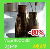 Vase BECQUET à 4.49€