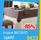 Nappe  BECQUET à 8.53€
