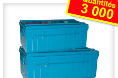 Lot de 2 cantines Action Snord bleues