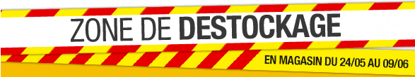 Zone de destockage