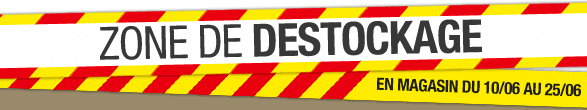 Zone de destockage