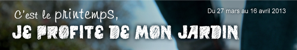 JE PROFITE DE MON JARDIN