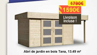 Abris de jardin en bois