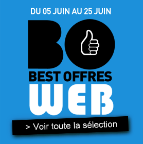 Du 05 au 25 juin : BEST OFFRES WEB