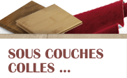 Sous couches colles...