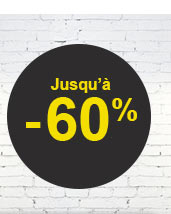 Jusqu'à -60%