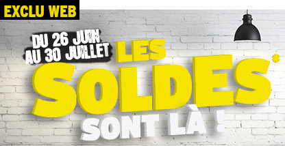 Les Soldes* sont là !