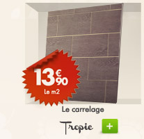 Le carrelage Tropic - 13€90 le m²