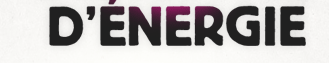 d'énergie
