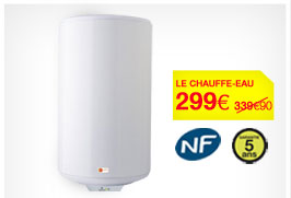 Le chauffe-eau, 299€
