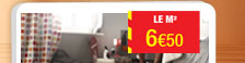 Le m² 6€50