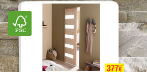 L'ensemble porte plus kit galandage plus habillage bois (4)