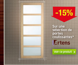 -15% sur une sélection de portes coulissantes