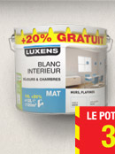 Peinture blanc intérieur Luxens