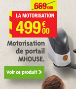 499€ la motorisation