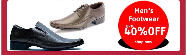 shop now men's footwear