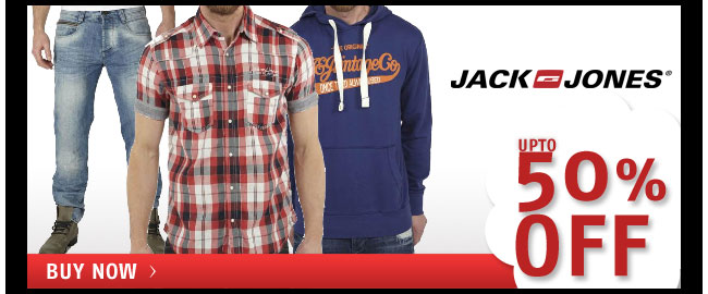 Jack And Jones upto 50% off