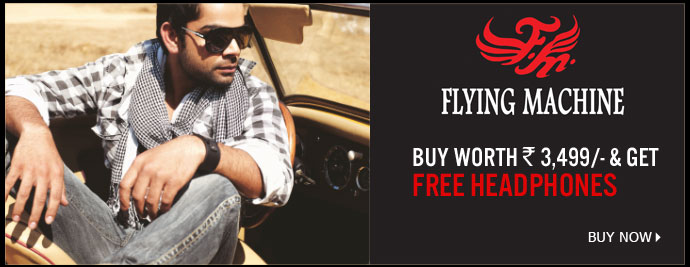 Flying Machine Free Headphones - Buy Now