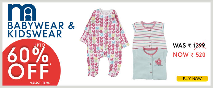 Kidswear upto 60% off Buy Now