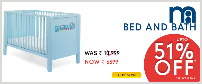 Bed and Bath upto 51% off Buy Now