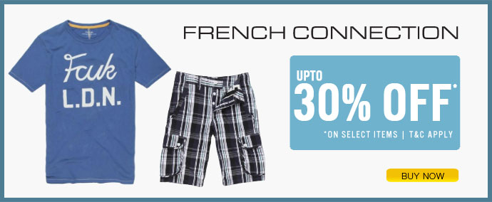 Franch Connection upto 30% Off - Buy Now