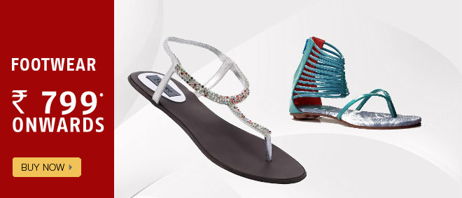 Footwear Rs.799 onwards Buy Now
