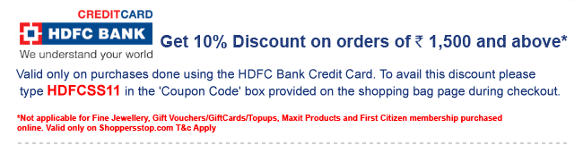 HDFC Bank Special Offer