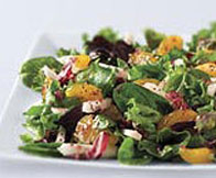 Raspberry Vinaigrette & Orange Salad