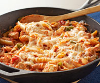 Italian Chicken-Pasta Skillet