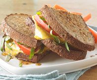 Bruschetta-Style Grilled Cheese Sandwich