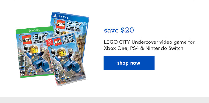 LEGO CITY Undercover video game for Xbox One, PS4 & Nintendo Switch